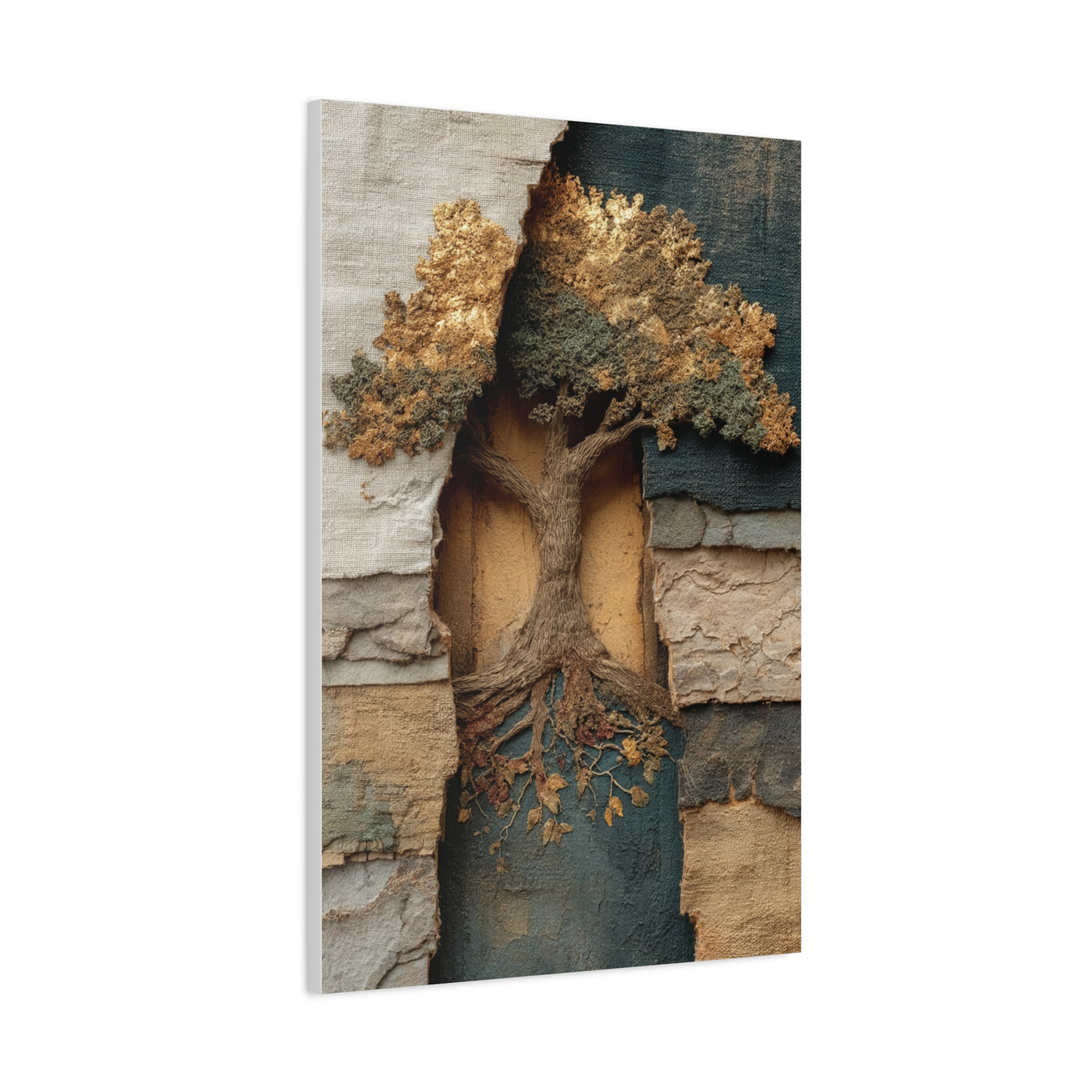 Tree of Life Textural Relief Wall Art & Canvas Print