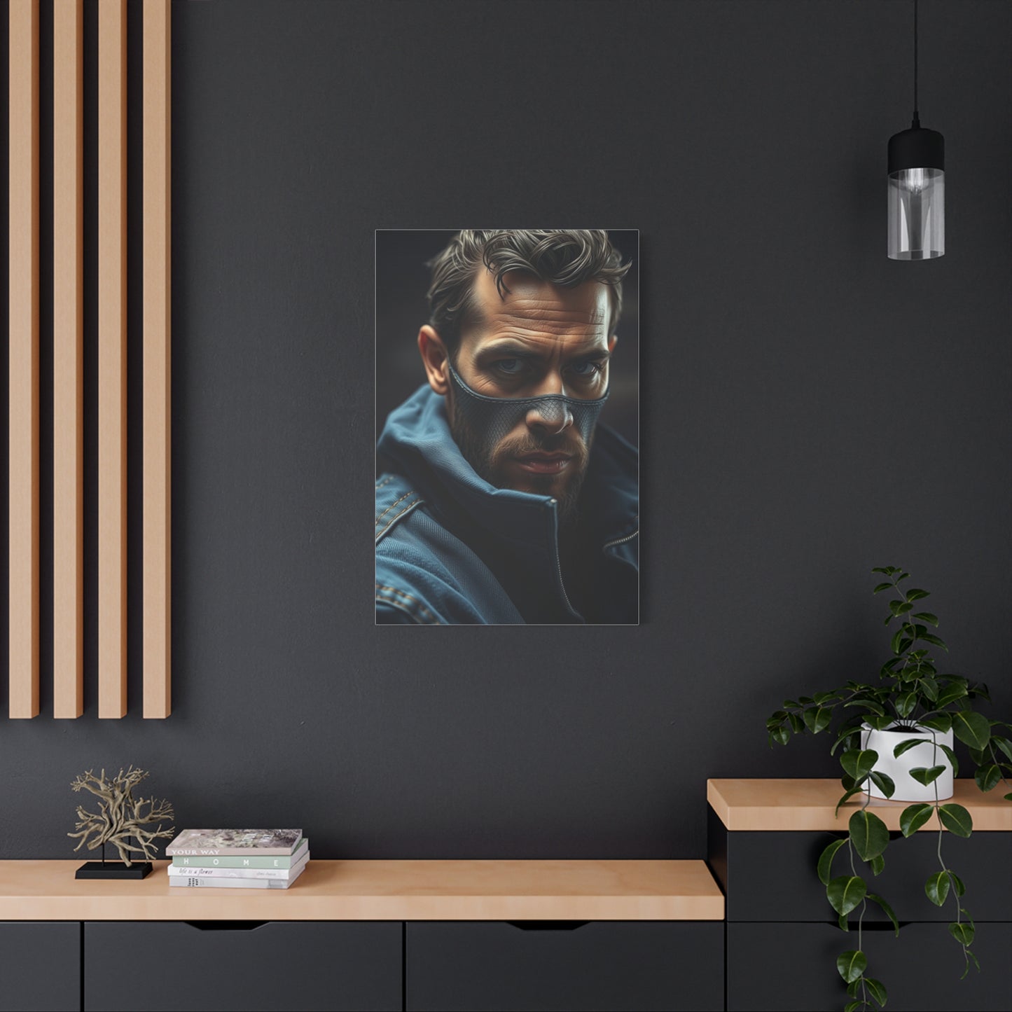 Denim and Leather Art Supreme Gallery Wall Art & Canvas Print