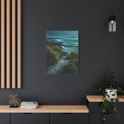 Green Coastal Dune Path Serenity Wall Art & Canvas Print