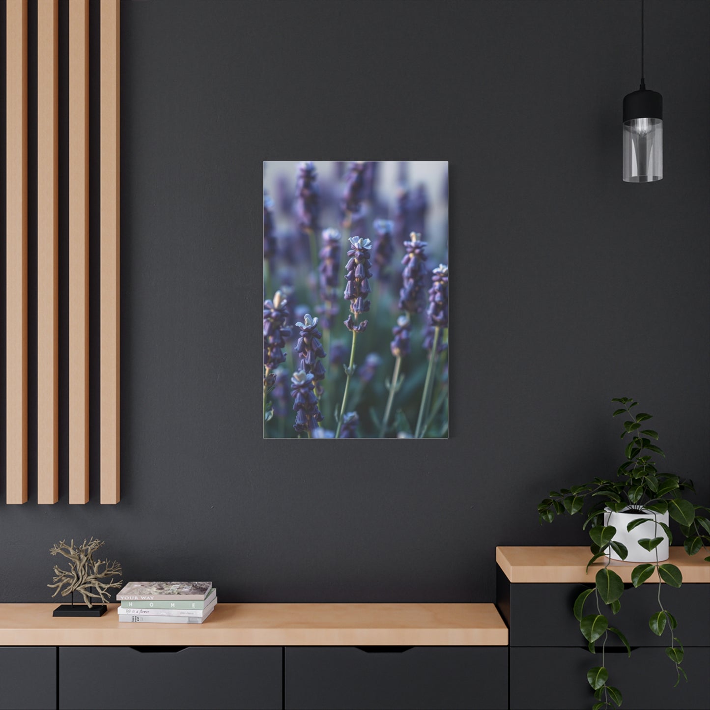 Lavender Herb Art Canvas Art 6 Wall Art & Canvas Print