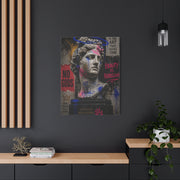 Graffiti Apollo Bust Rebellion Street Wall Art & Canvas Print