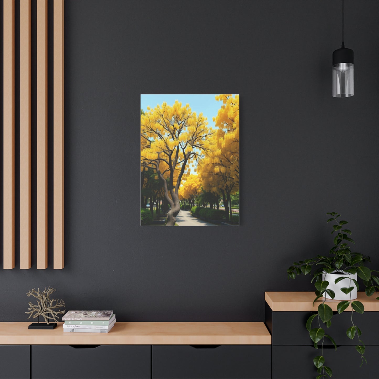 Ginkgo Tree Art Luxury Canvas Wall Art & Canvas Print