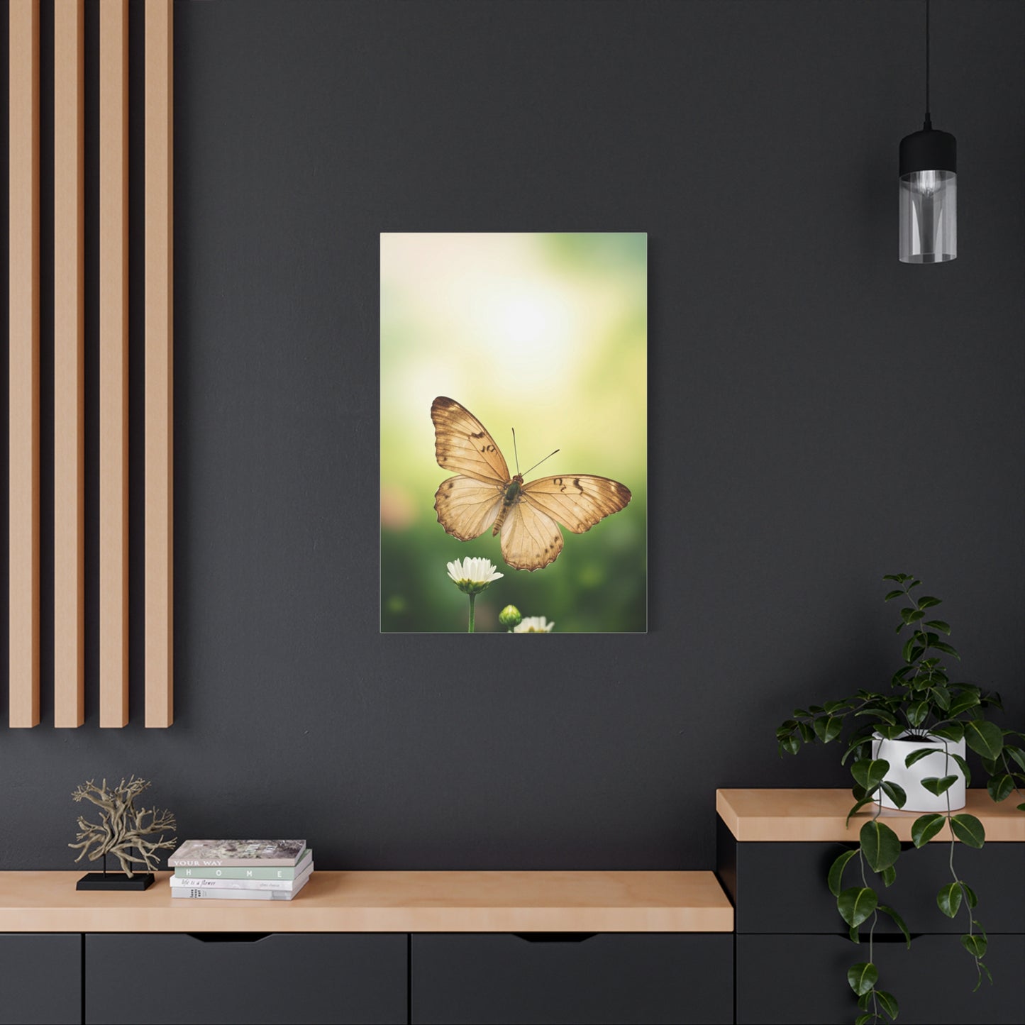 Golden Meadow Butterfly Wall Art & Canvas Prints