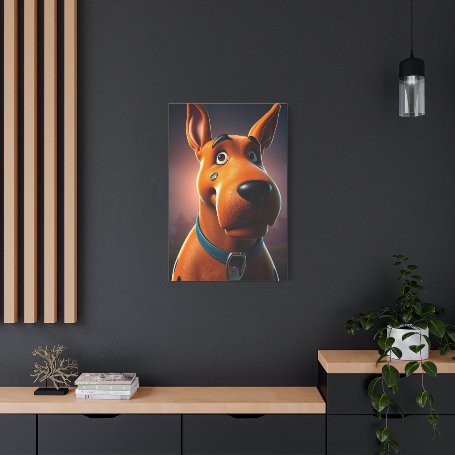 Supreme Scooby-Doo (TV Series) Characters Art Collection Wall Art & Canvas Print