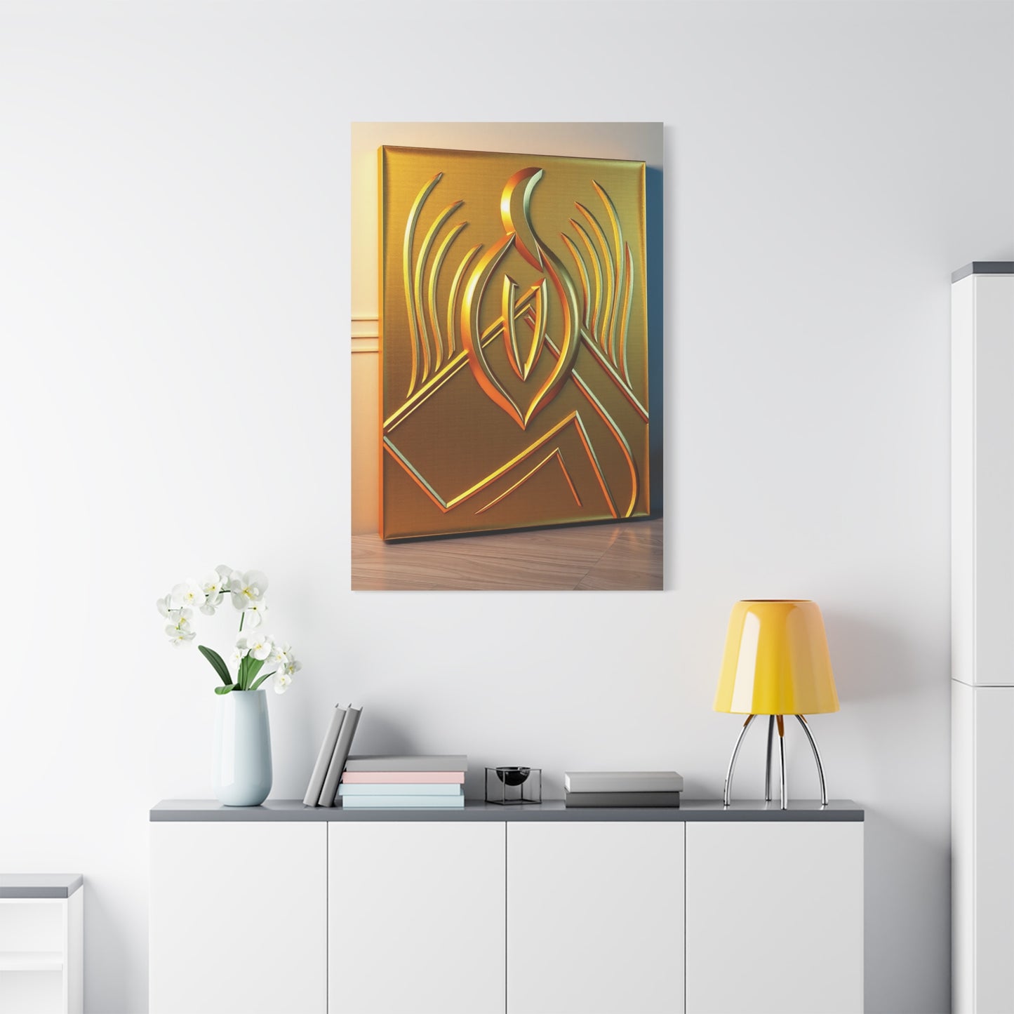 Supreme Art Gold & Silver Canvas Art Collection Wall Art & Canvas Print