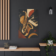Abstract Jazz Composition Wall Art & Canvas Print