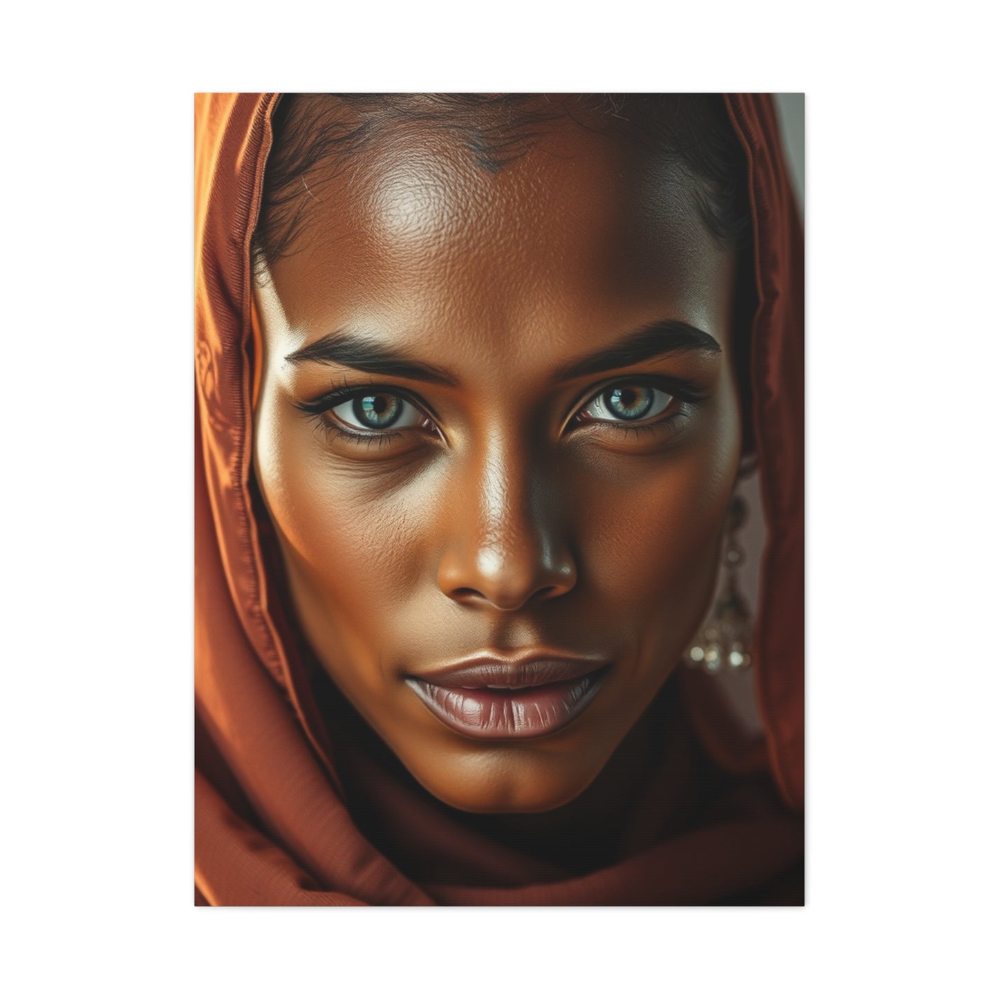 Shades of Brown Art Supreme Canvas Wall Art & Canvas Print