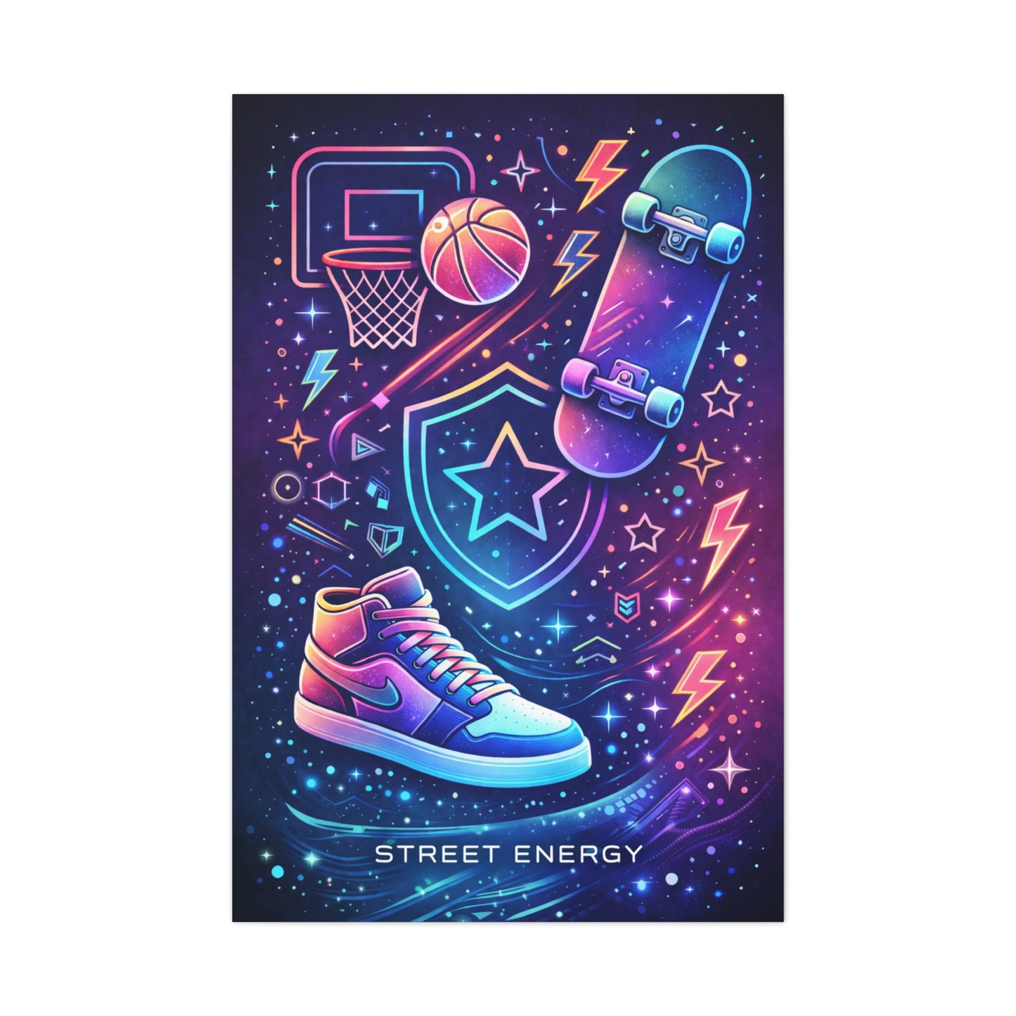 Street Energy Urban Culture Wall Art & Canvas Print
