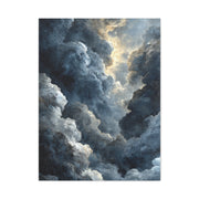 Storm Cloud Dramatic Abstract Wall Art & Canvas Print