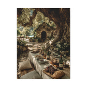 Olive Grove Countryside Lunch Wall Art & Canvas Print