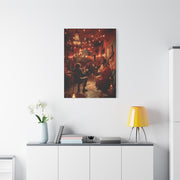 Intimate Jazz Club Performance Wall Art & Canvas Print
