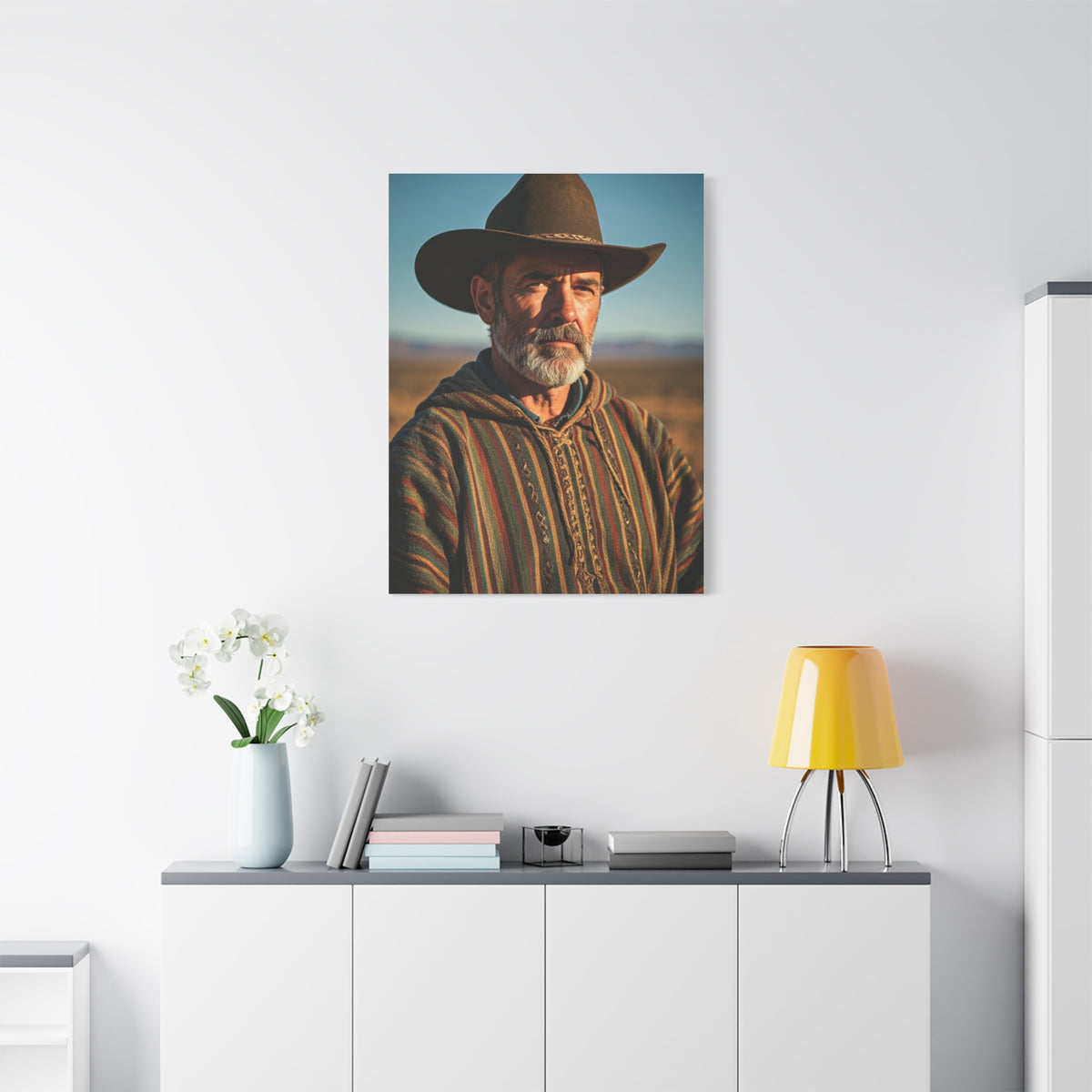 Weathered Nomad Portrait Wall Art & Canvas Prints