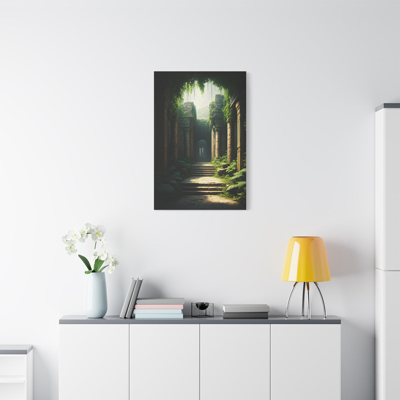 Temple Pathway of Light Wall Art & Canvas Prints