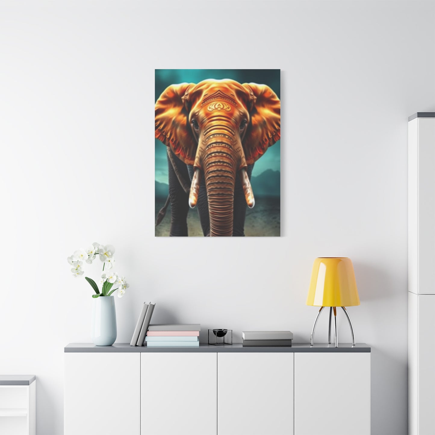 Gilded Trunk Symphony Wall Art & Canvas Print