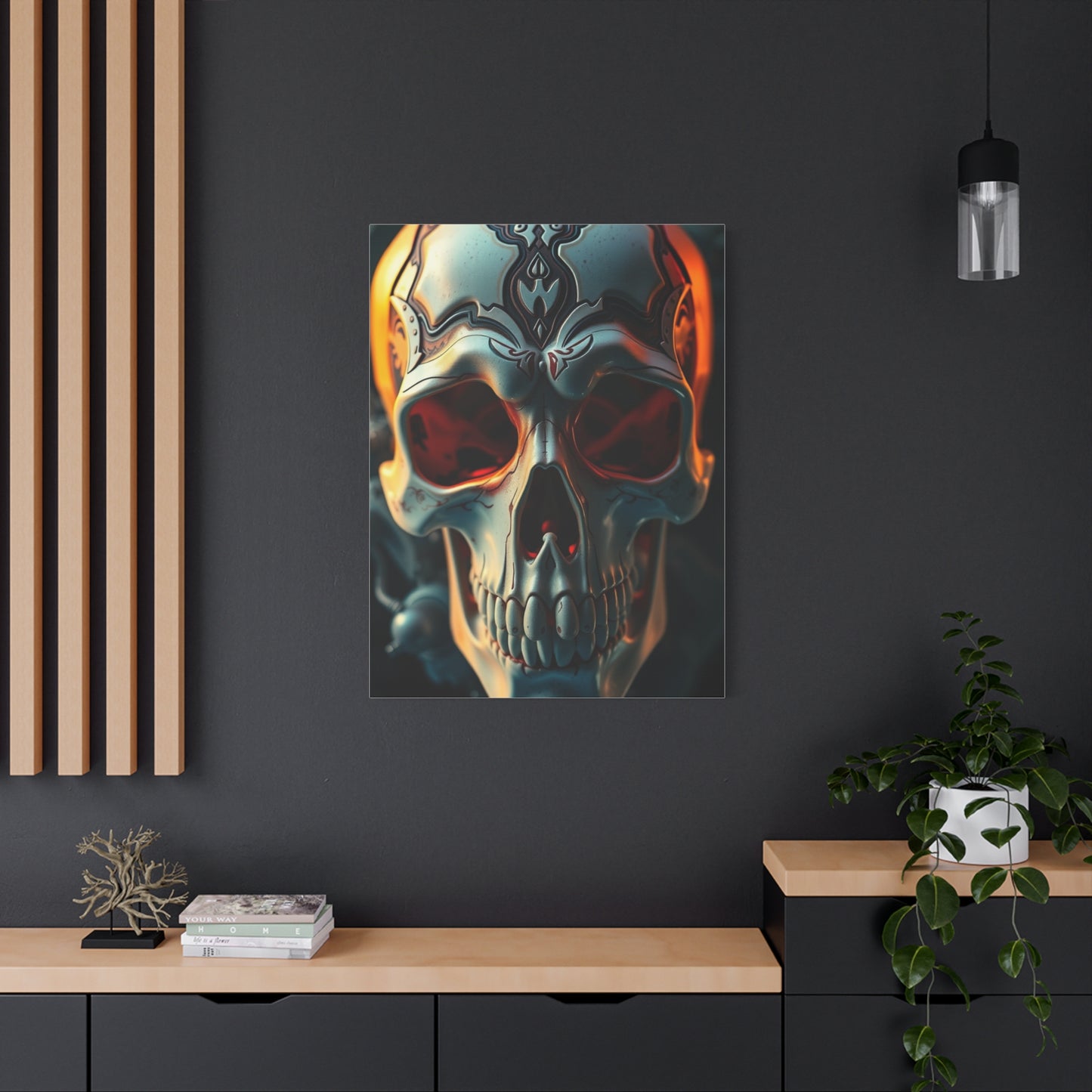 Vision Skulls Art Art Wall Art & Canvas Print
