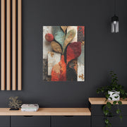 Sculptural Botanical Form Abstraction Wall Art & Canvas Print