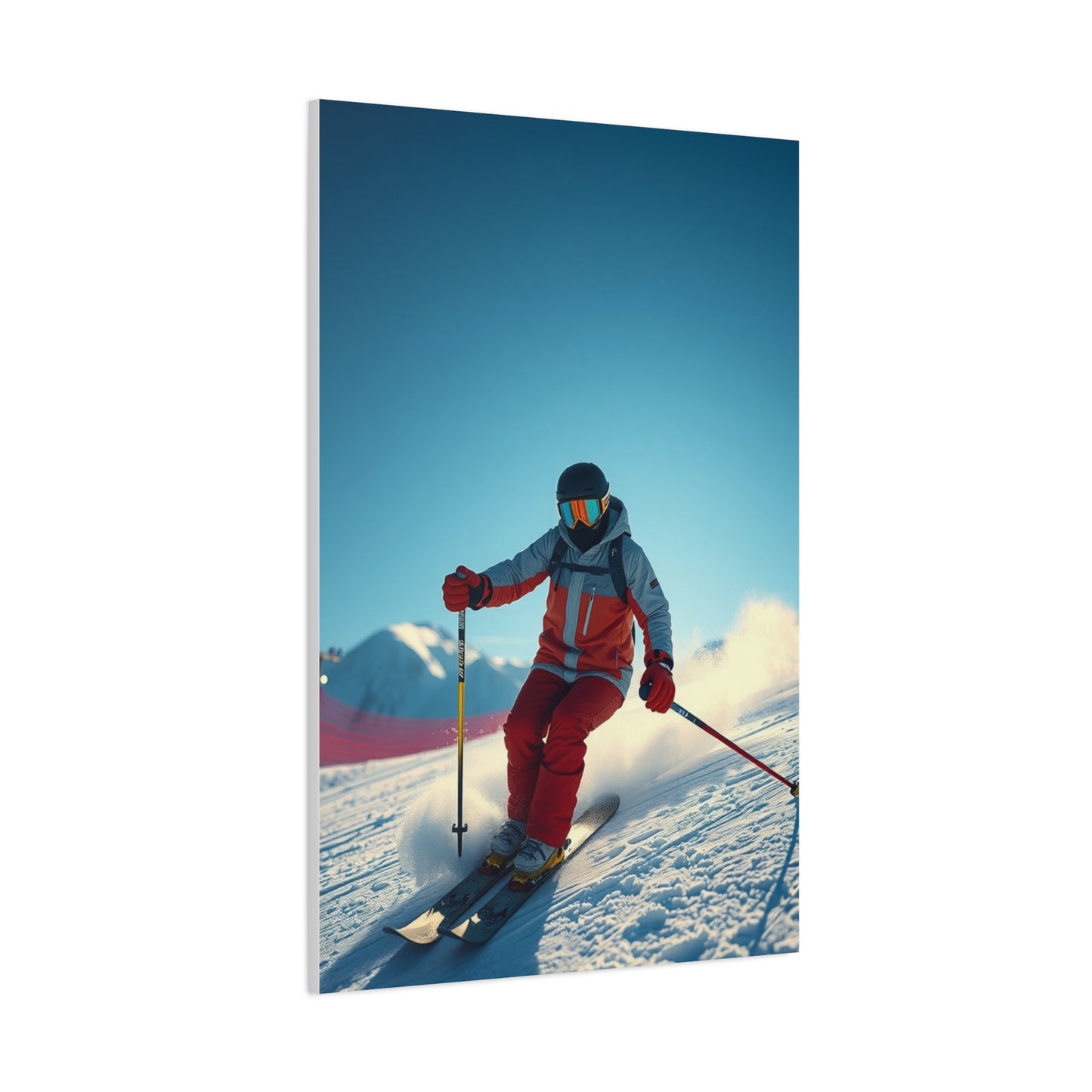 Supreme Skiing Art Beautiful Collection Wall Art & Canvas Print
