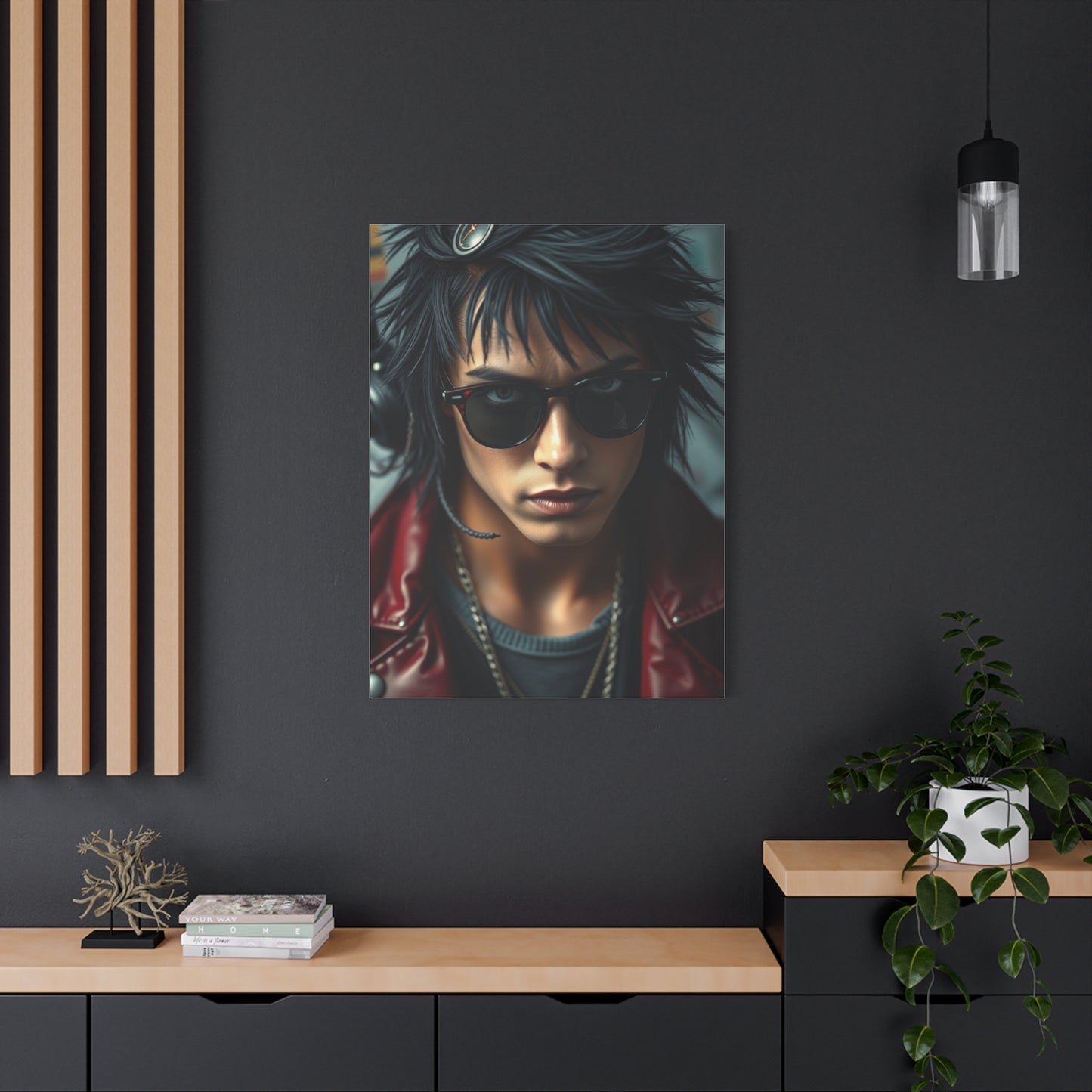 Gritty Grace Canvas Wall Art & Canvas Print
