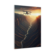 Canyon Flight Into Golden Distance Wall Art & Canvas Prints