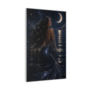Celestial Moonlight Mermaid Dream Wall Art & Canvas Print