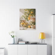 Mediterranean Citrus Botanical Still Life Wall Art & Canvas Print