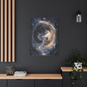 Celestial Wolf Pair Energy Vortex Wall Art & Canvas Print