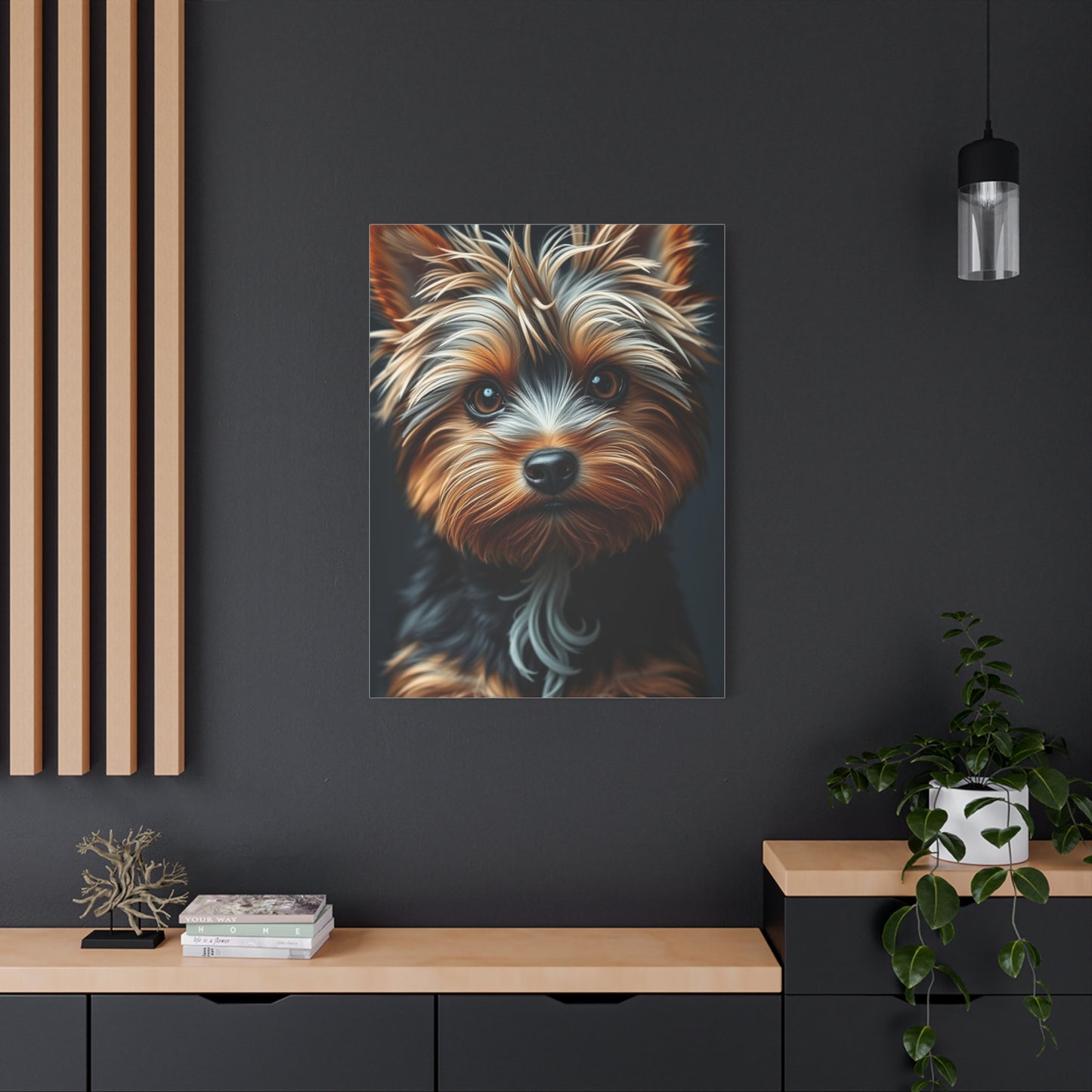 Yorkshire Terrier Art Luxury Canvas Wall Art & Canvas Print