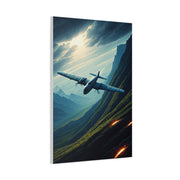 Canyon Strike Fighter Mission Wall Art & Canvas Prints