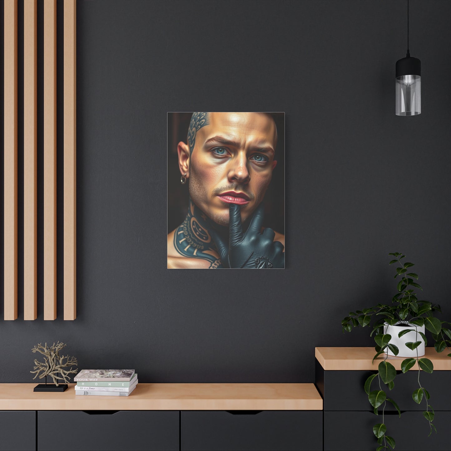 Vision Tattoo Parlor Art Art Wall Art & Canvas Print