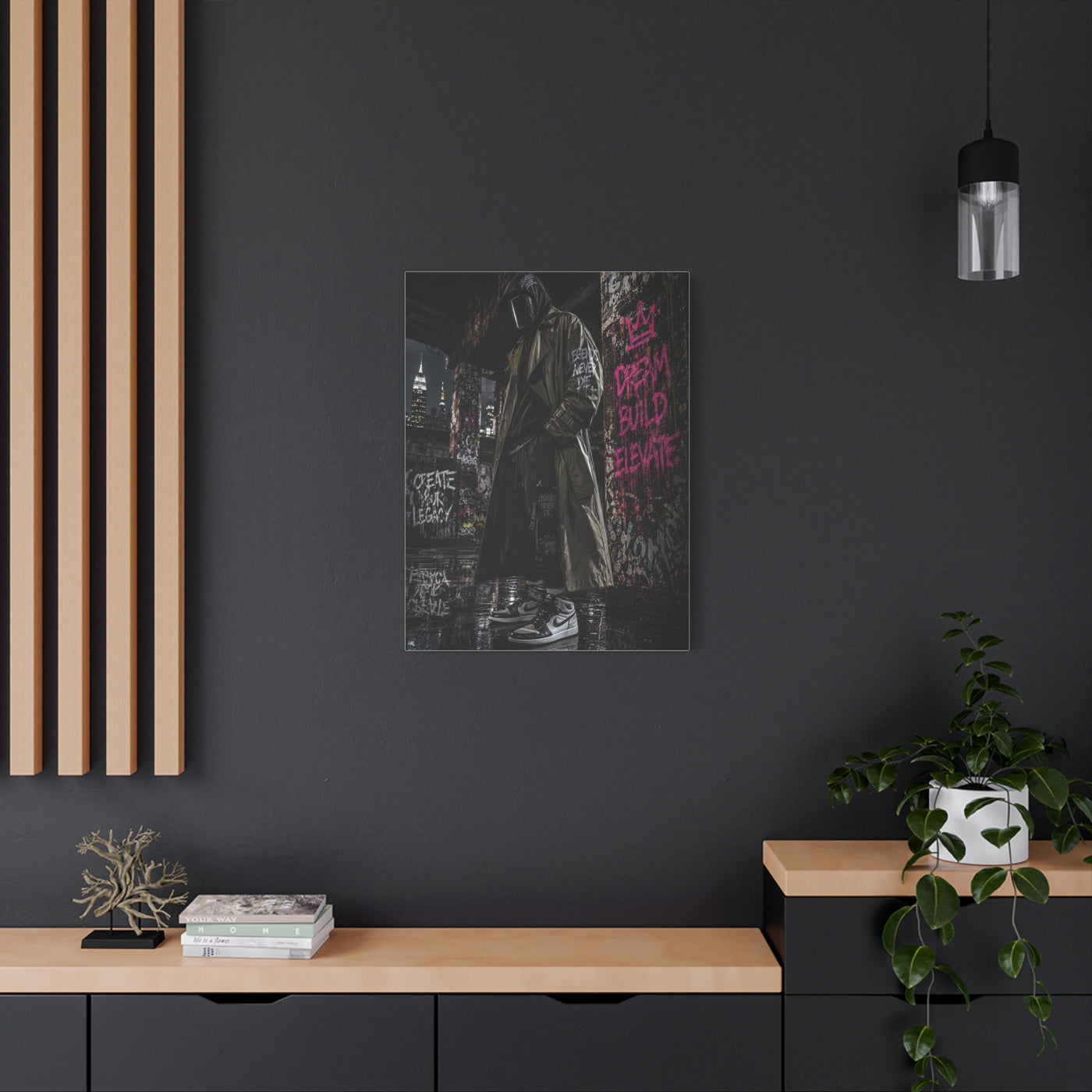 Urban Shadow Rebel Street Wall Art & Canvas Print