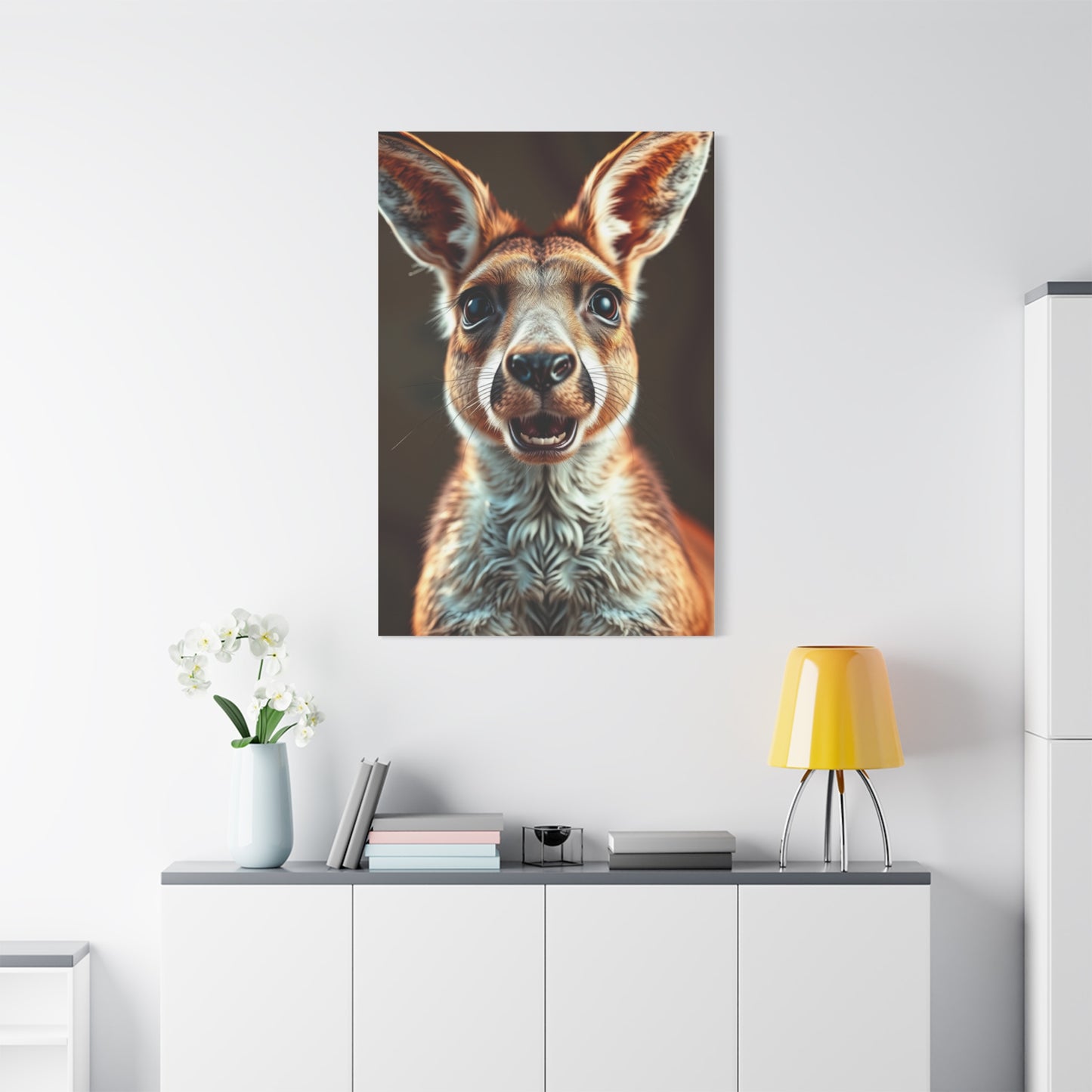 Vision Kangaroo Art Art Wall Art & Canvas Print