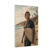 Coastal Surf Lifestyle Portrait Wall Art & Canvas Print