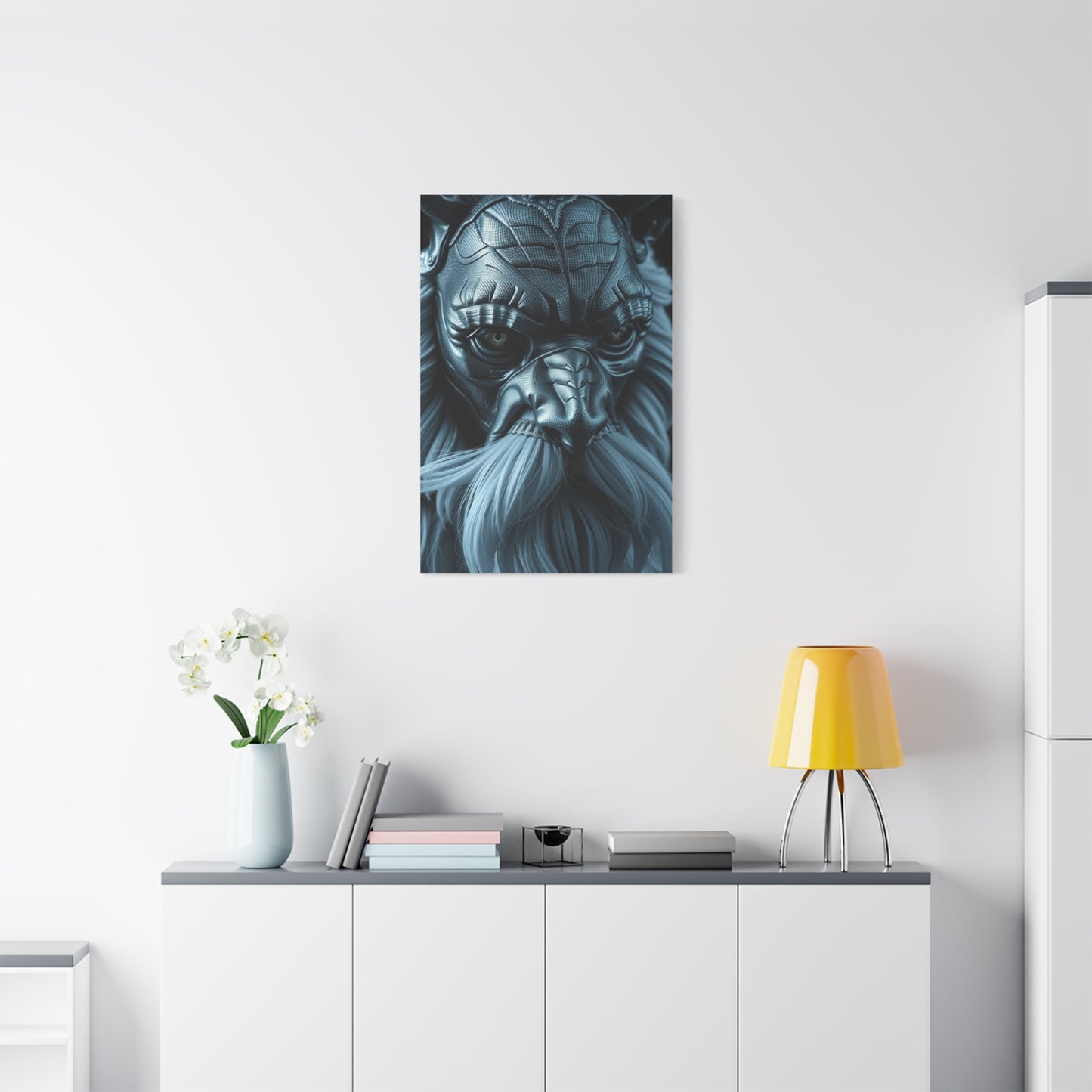 Gray & White Art Canvas Art 10 Wall Art & Canvas Print