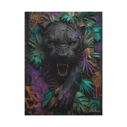 Wild Panther Graffiti Fusion Street Wall Art & Canvas Print