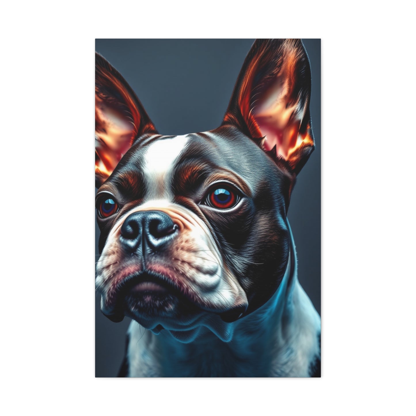 Supreme Collection Boston Terrier Art Wall Art & Canvas Print