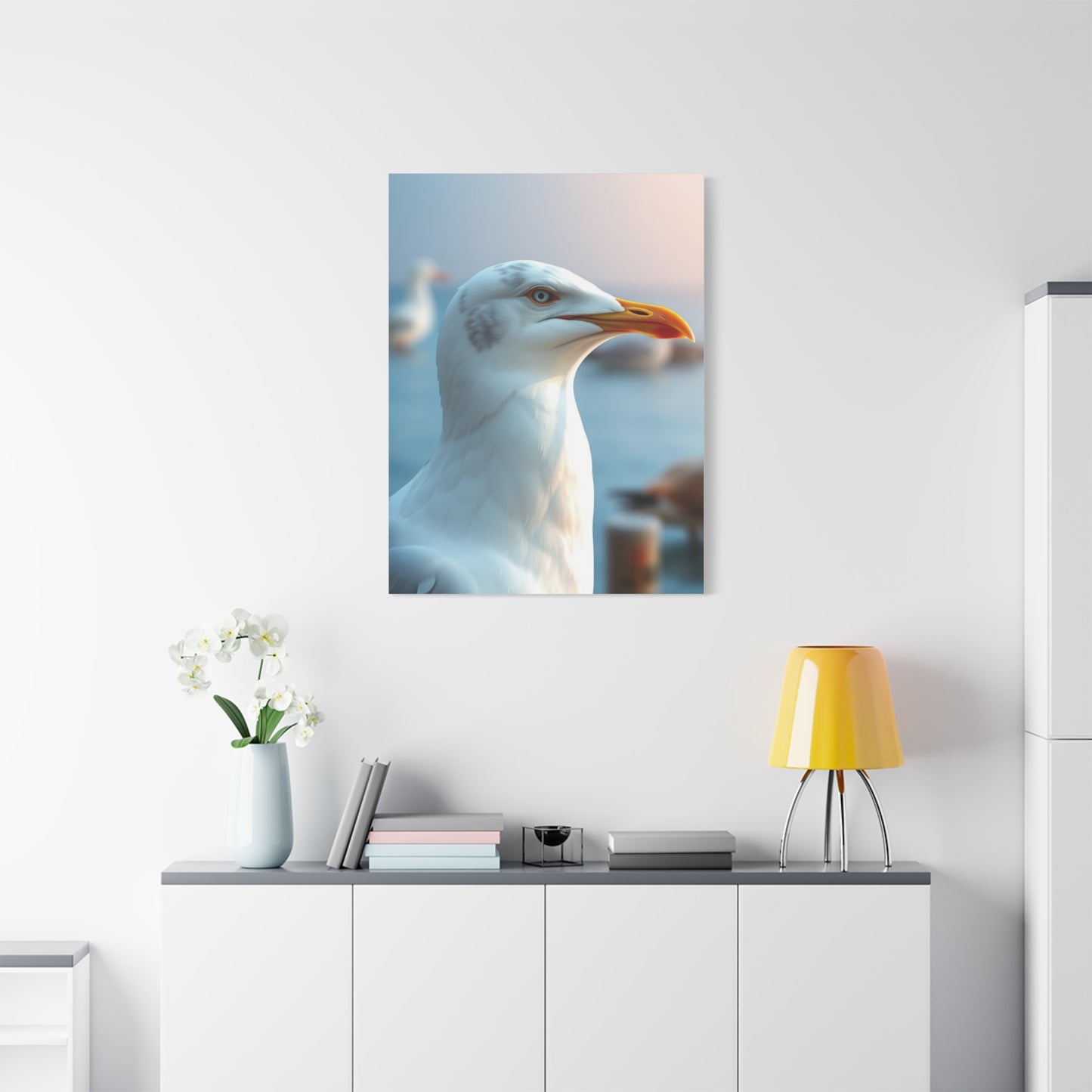 Vision Sea Gull Art Art Wall Art & Canvas Print