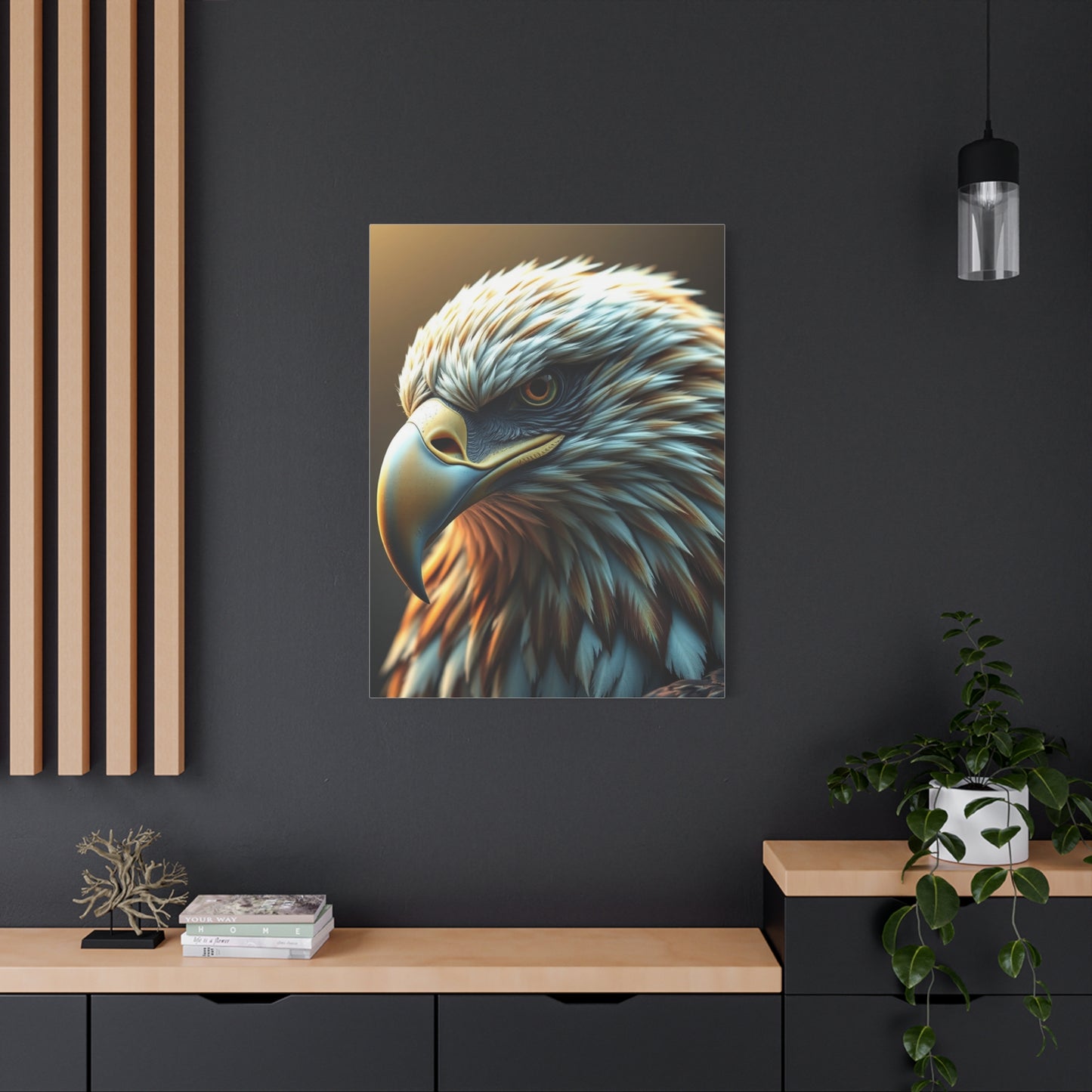 Majestic Raptor Canvas
