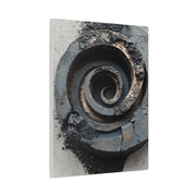 Industrial Spiral Form Abstraction Wall Art & Canvas Print