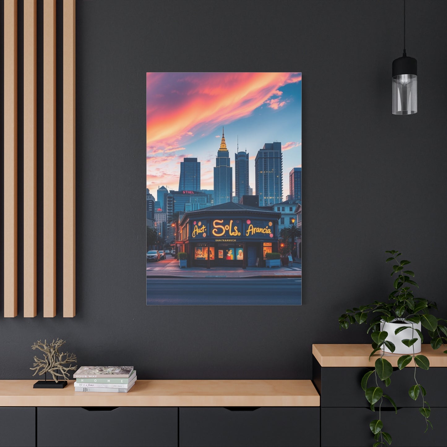 San Francisco Art Canvas Art 5 Wall Art & Canvas Print