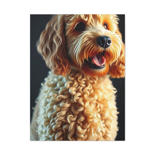 Supreme Art Golden Doodle Art Collection Wall Art & Canvas Print