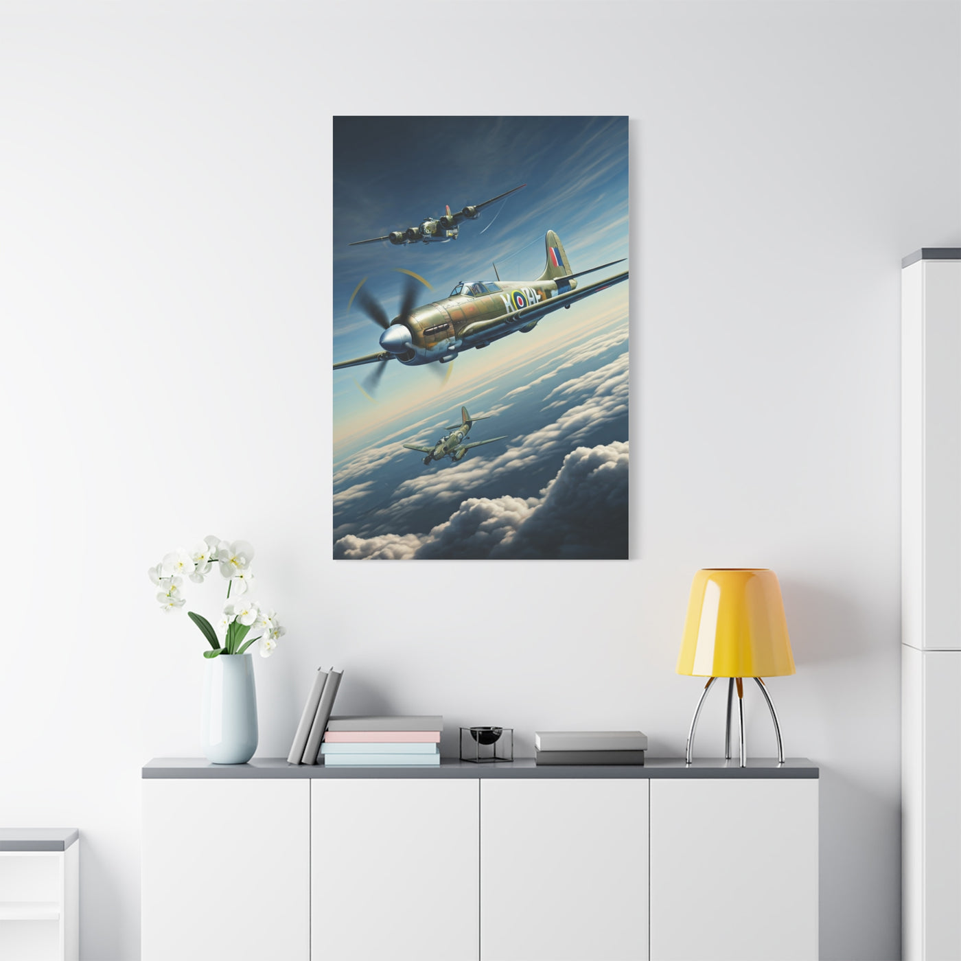 Squadron Sky Formation Wall Art & Canvas Prints