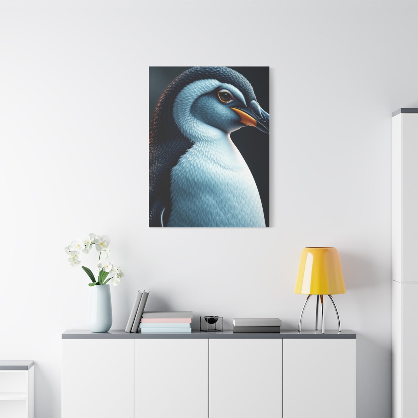 Penguin Art Supreme Canvas Wall Art & Canvas Print