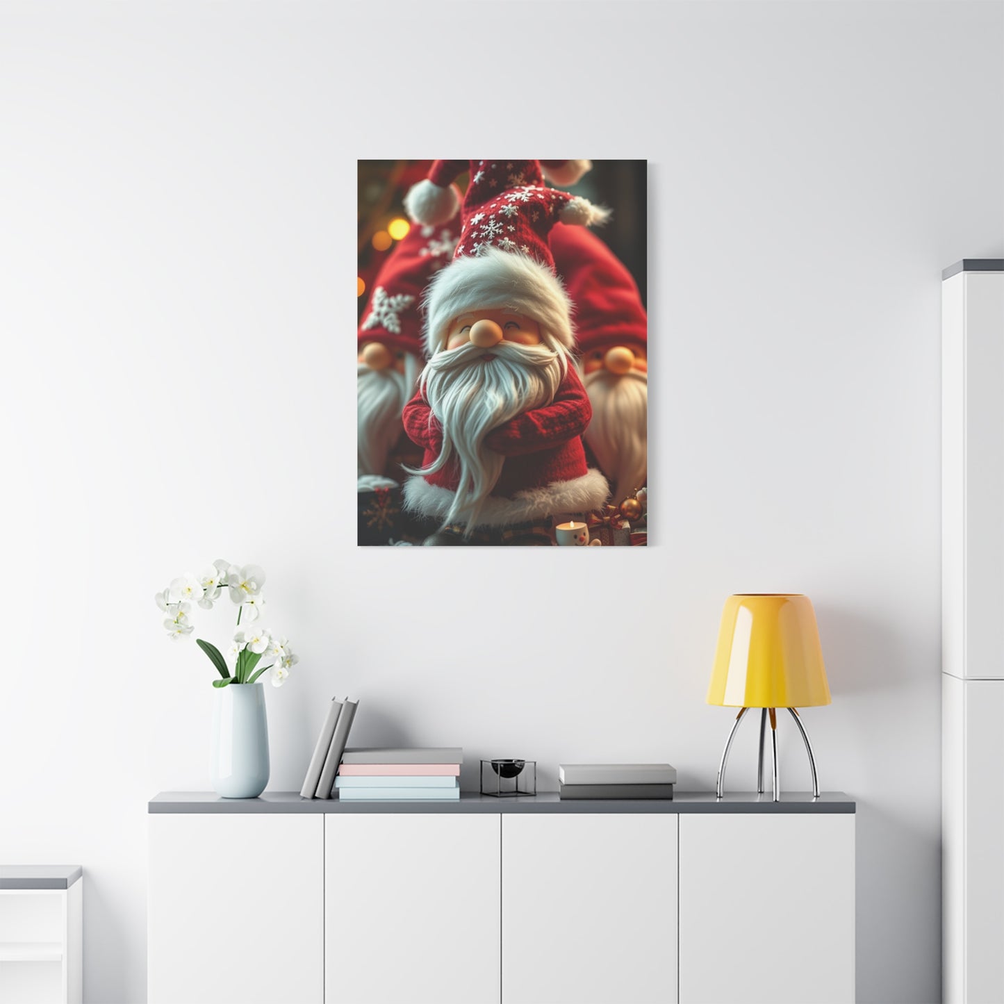 Elite Christmas Gnome Art Vision Wall Art & Canvas Print