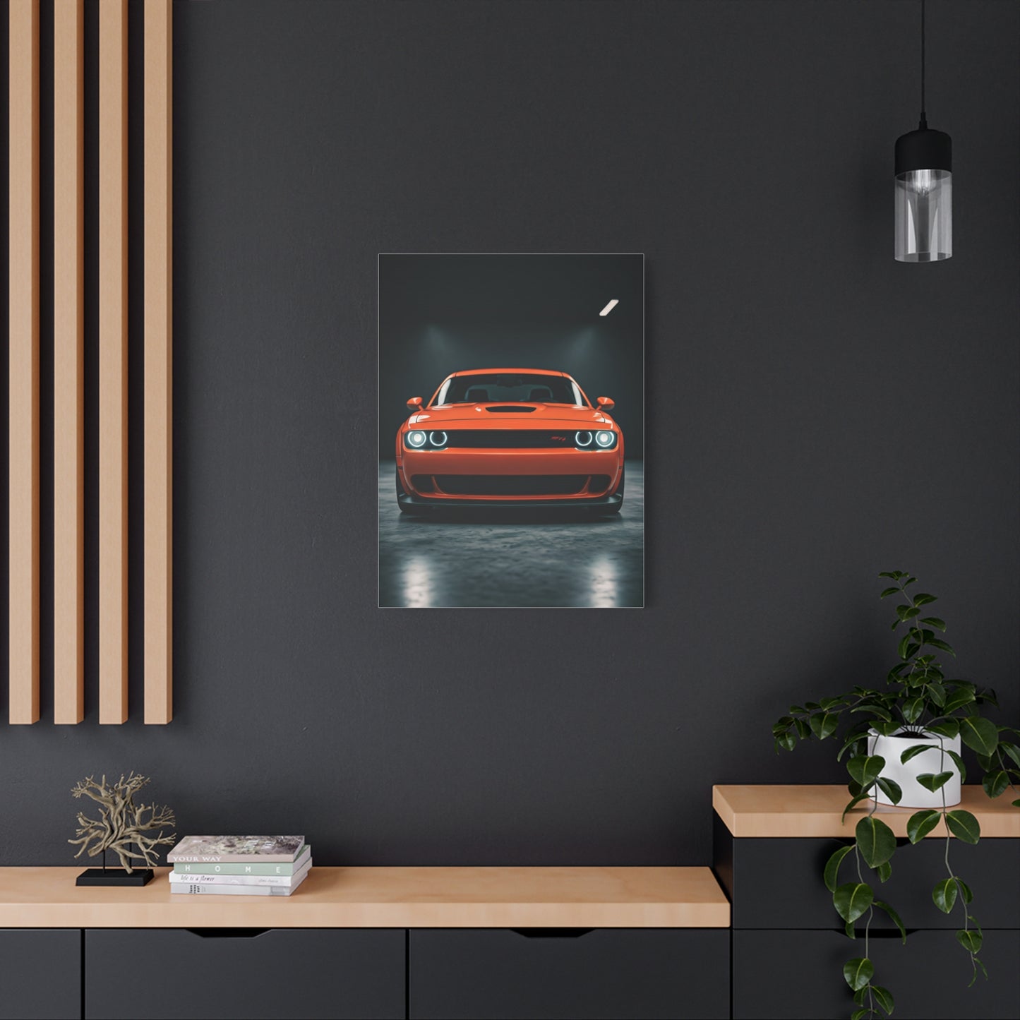 Dodge Challenger Hellcat Wall Art & Canvas Prints