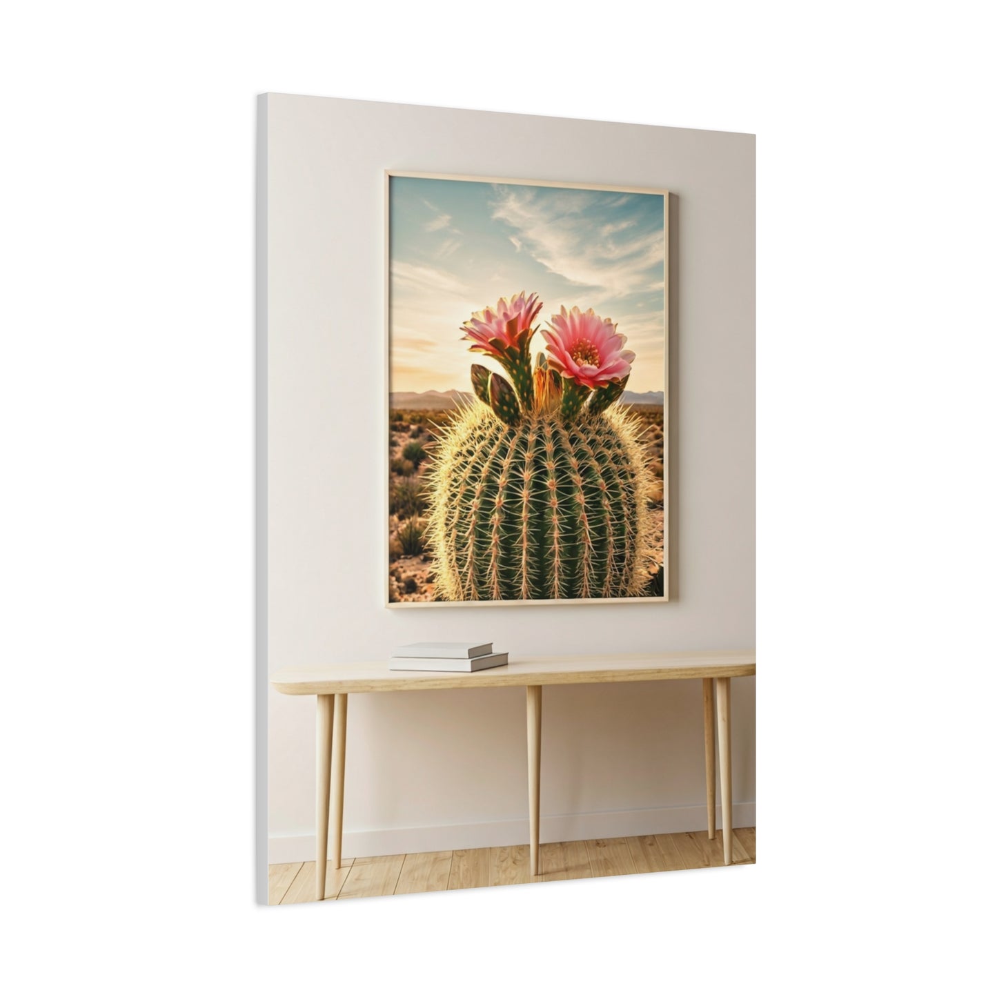 Barrel Cactus Desert Bloom Gallery Wall Art & Canvas Prints