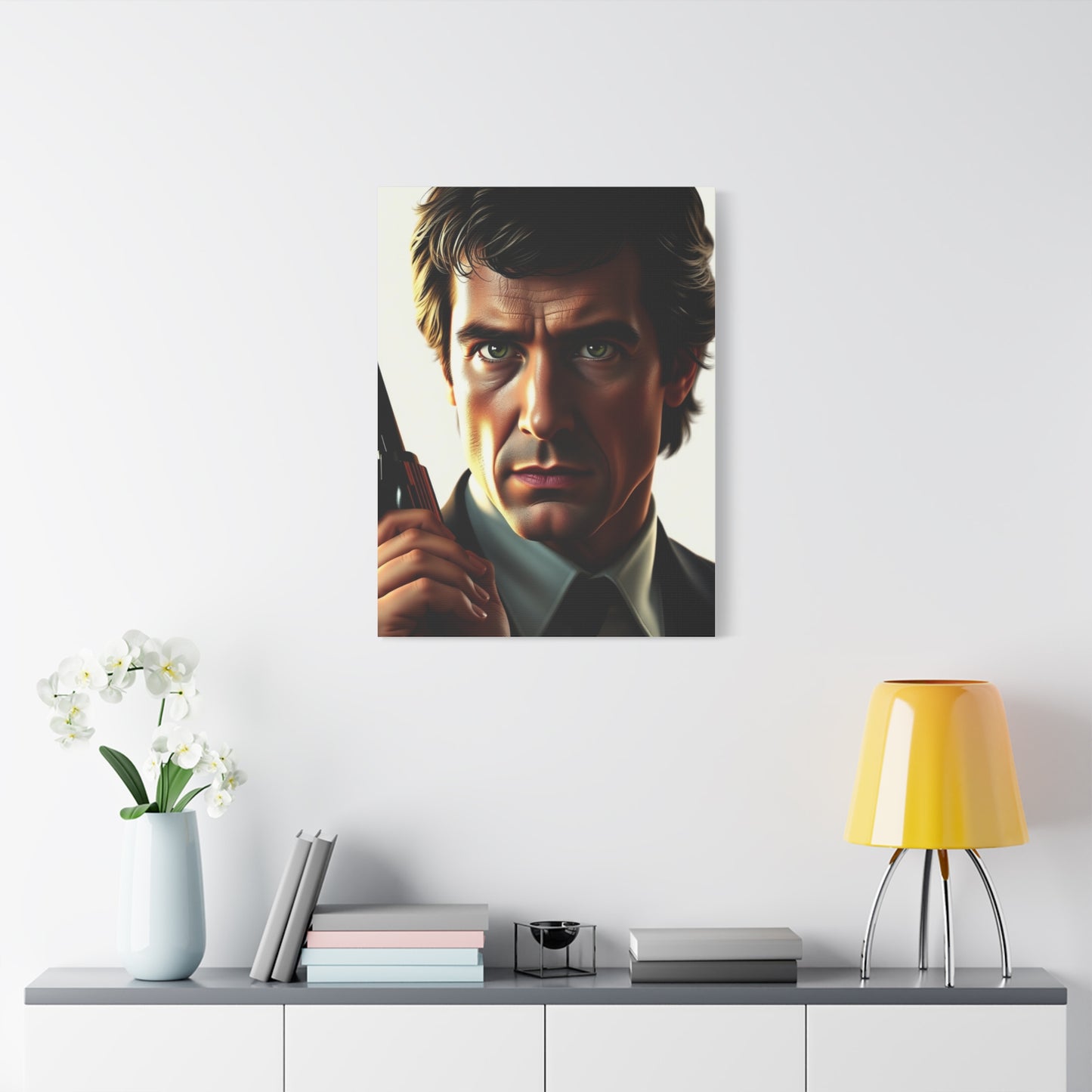 Pulp Fiction Character Art Luxury Canvas Wall Art & Canvas Print