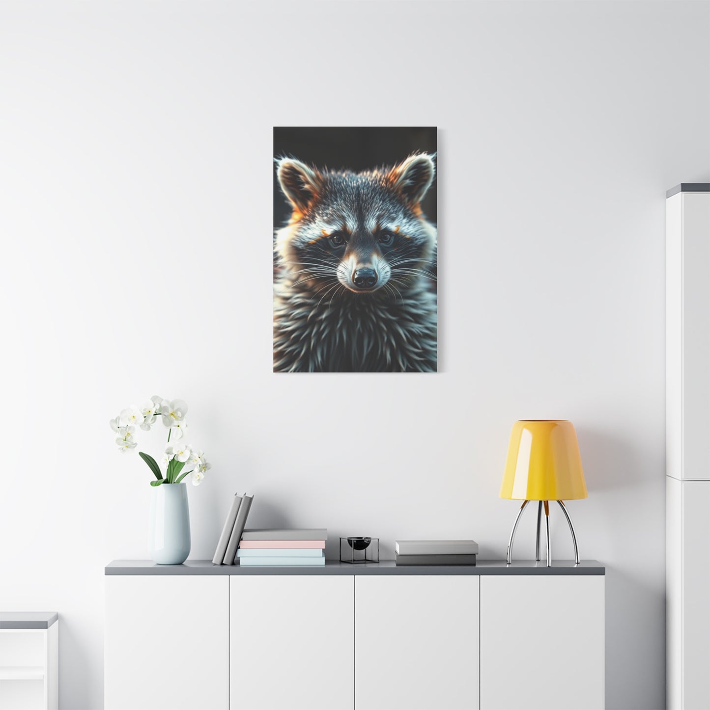 Raccoon Art Supreme Canvas Wall Art & Canvas Print