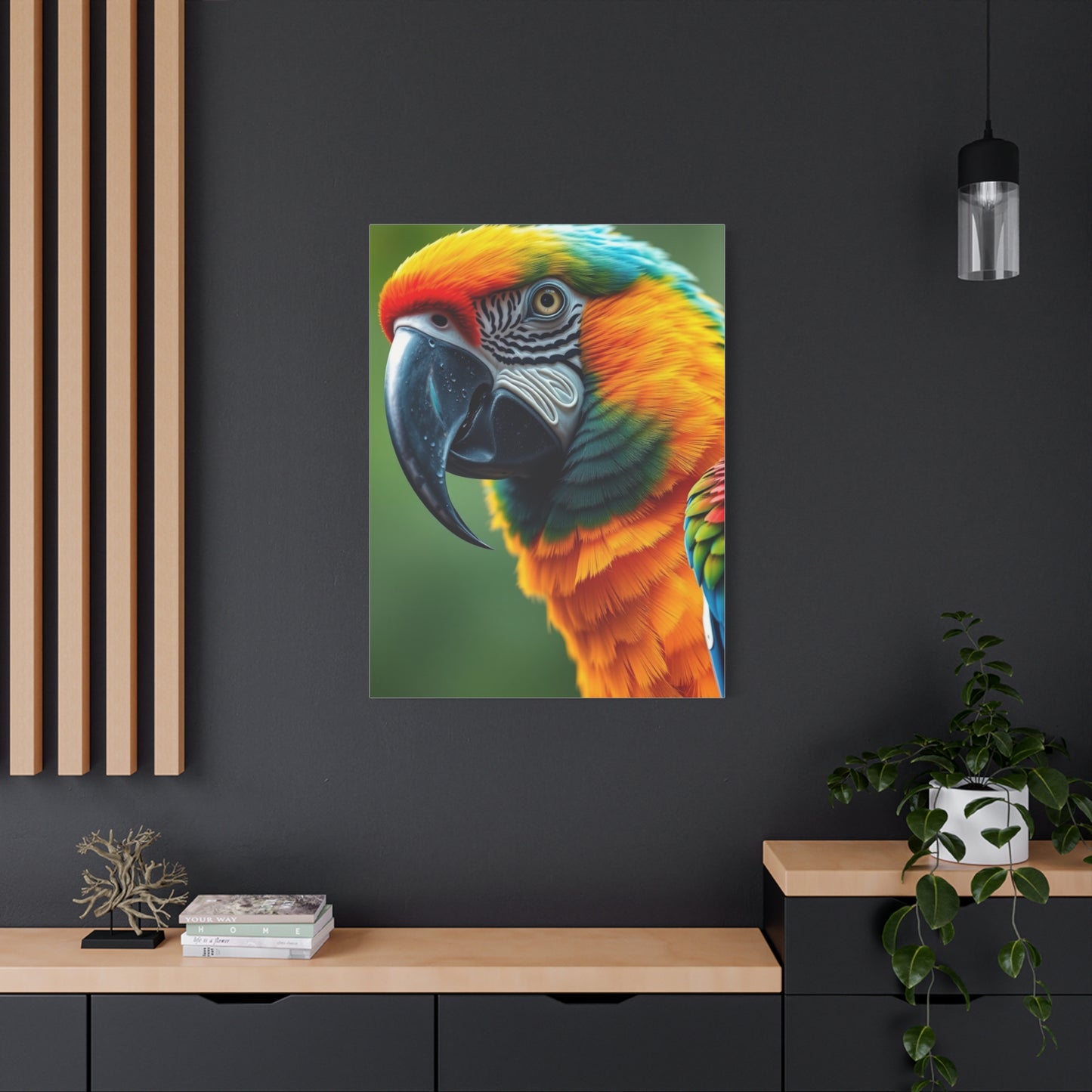 Parrot Art Supreme Gallery Wall Art & Canvas Print