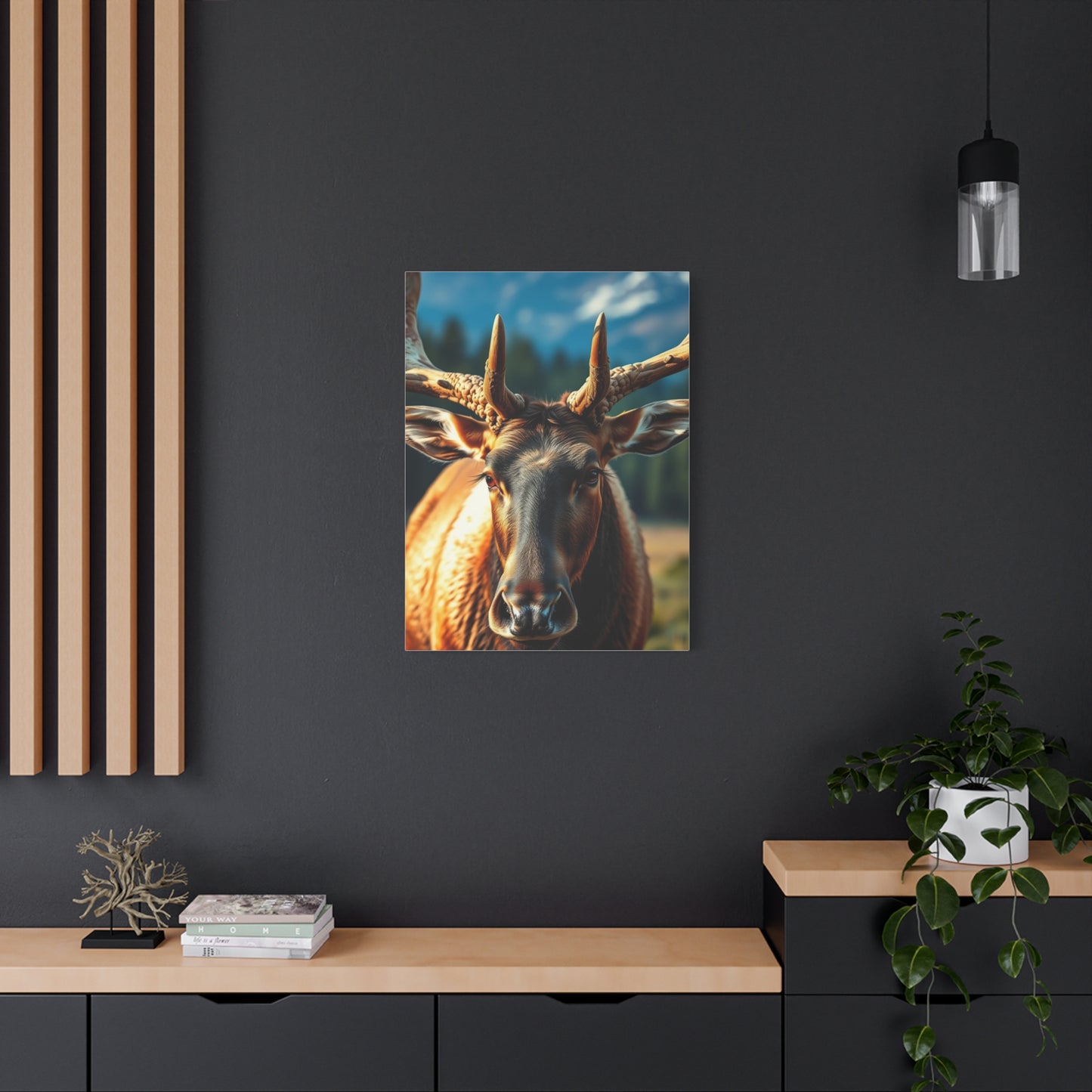 Supreme Elk Art Beautiful Collection Wall Art & Canvas Print