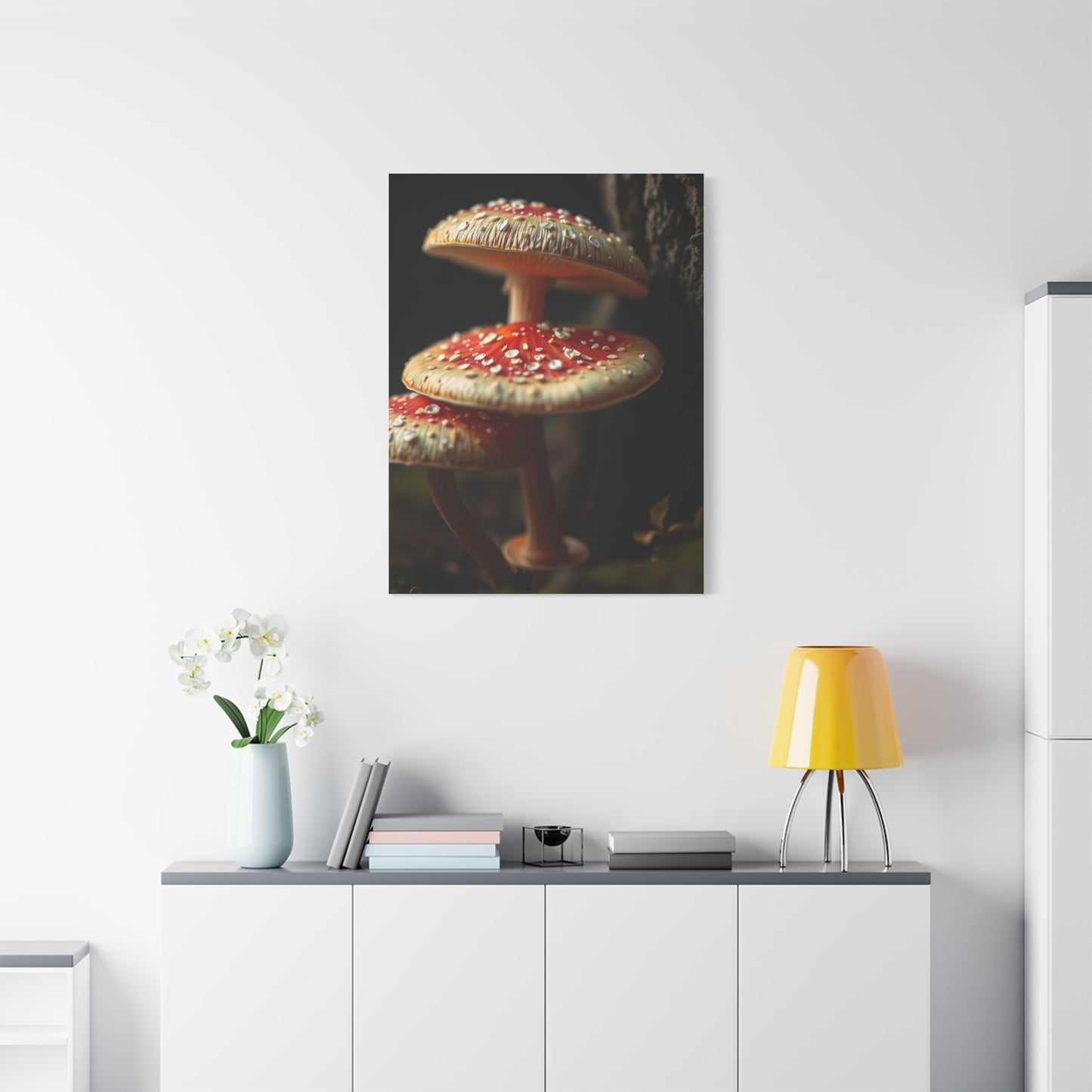 Vision Mushrooms Wall Art Art Wall Art & Canvas Print